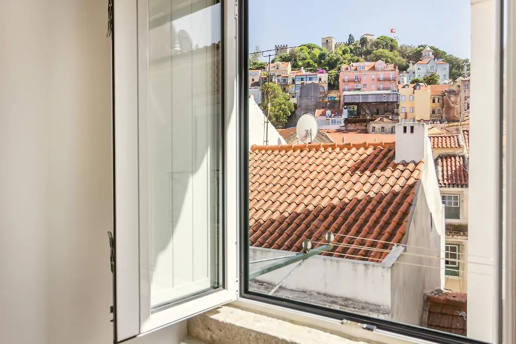 Apartament Amazing Castle Views In Historic Center Lizbona