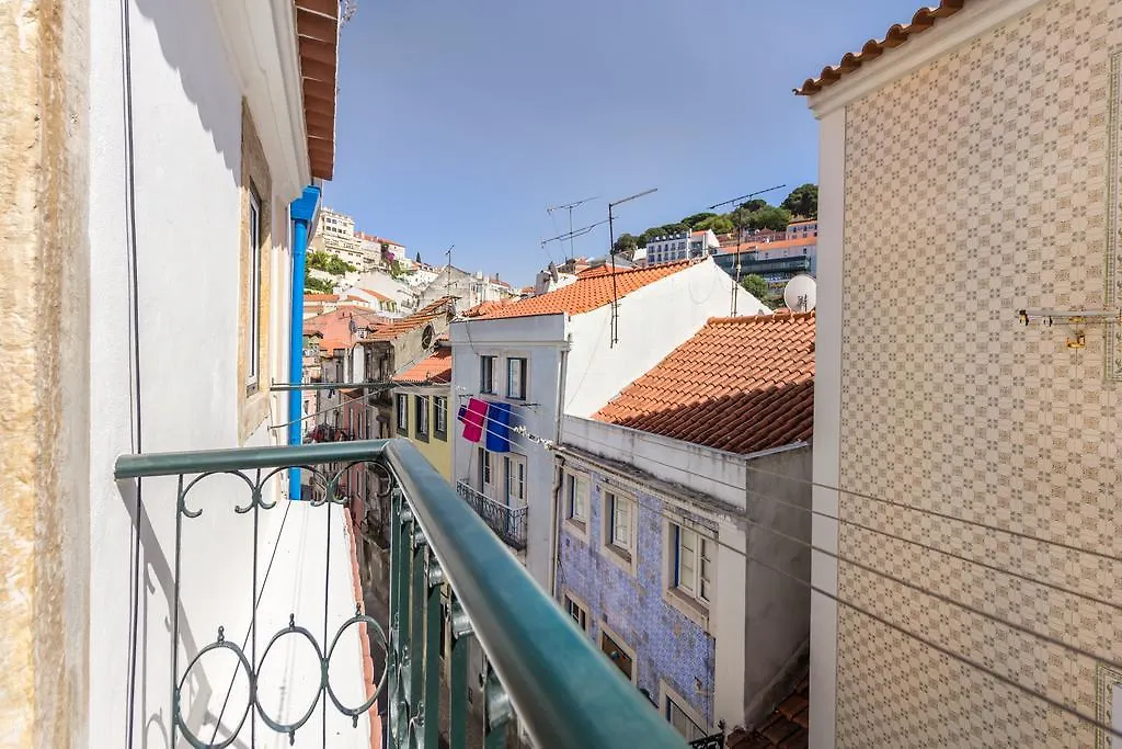 Apartmán Amazing Castle Views In Historic Center Lisboa Portugalsko